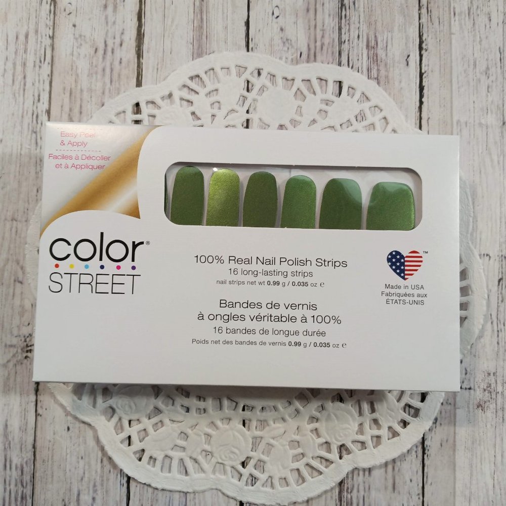 Color Street 100% Nail Polish Strips Viper Active Shifting Duochrome - Picture 2 of 5